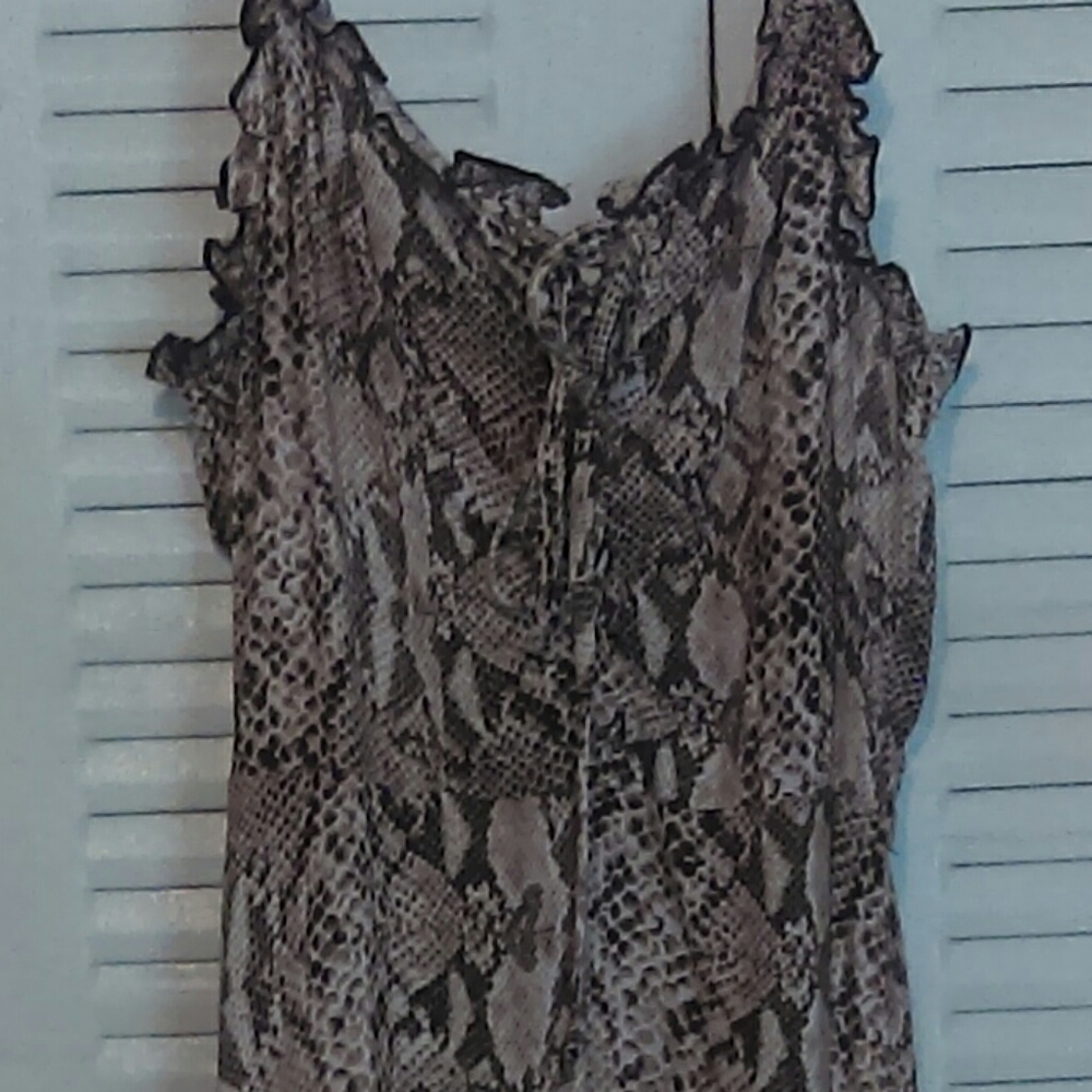 Wild Fable reptile print Maxi dress